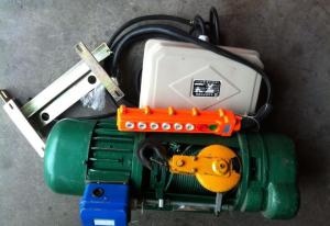 0.25T鋼絲繩電動葫蘆 0.25T鋼絲繩電動葫蘆